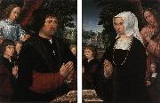 HORENBOUT, Gerard Portraits of Lieven van Pottelsberghe and his Wife sf oil painting picture wholesale
